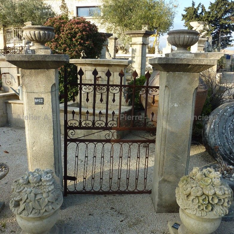Pillars in natural stone for portal or other outdoor design project.