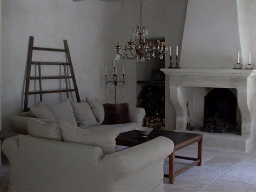 Provence classic fireplaces in stone
