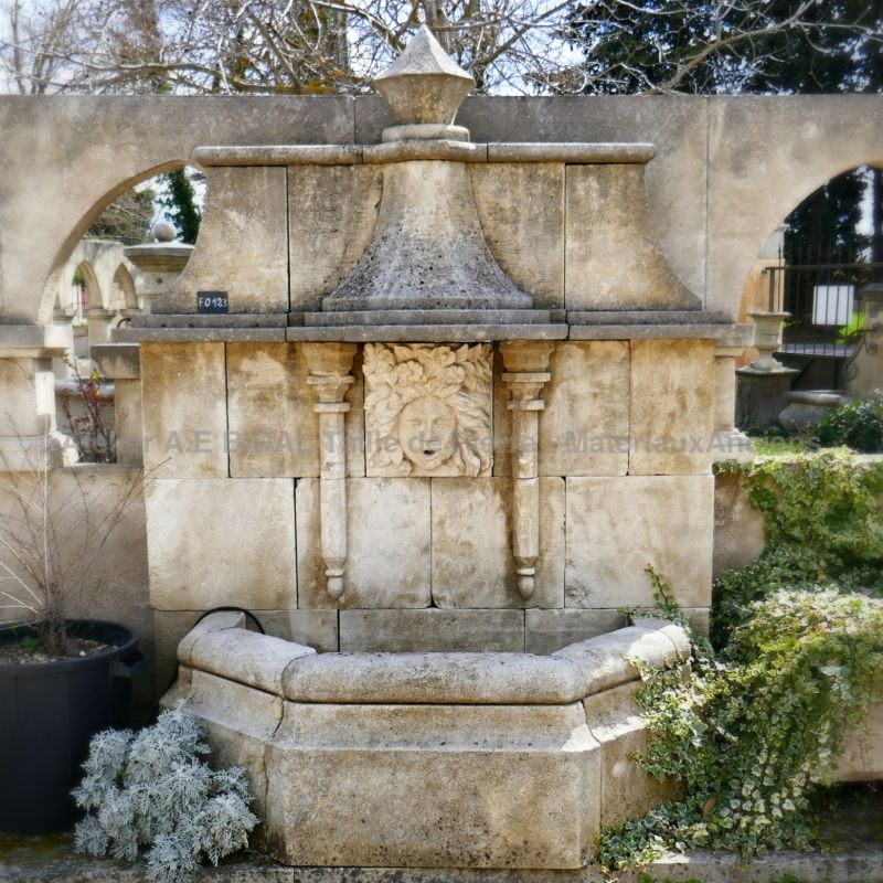 How to make a grand wall fountain by our stonemason AE Bidal