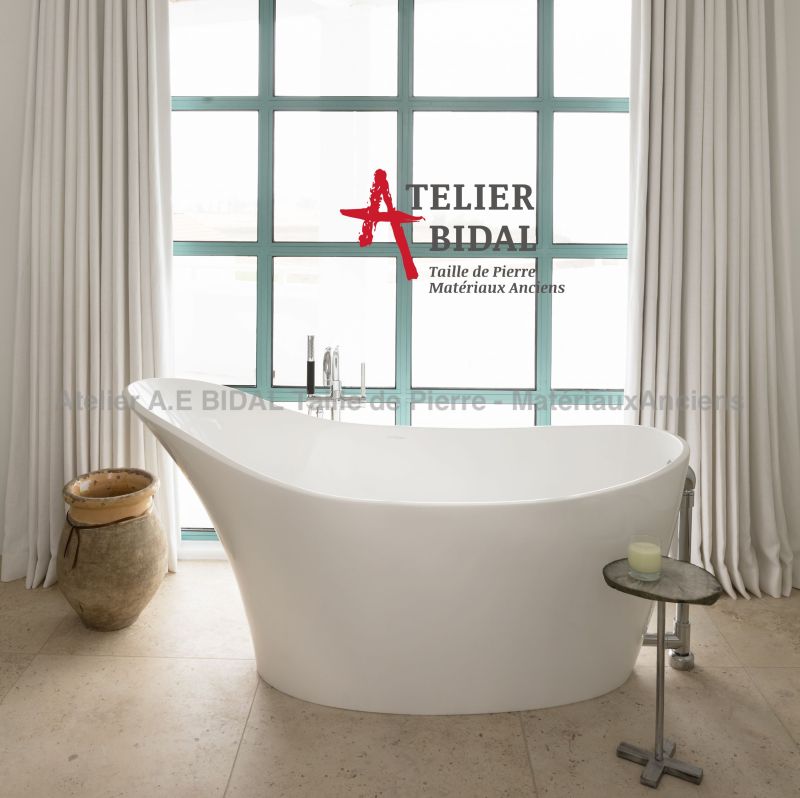 Atelier Alain BIDAL : dallage en pierre naturelle de Bourgogne pour votre intérieur