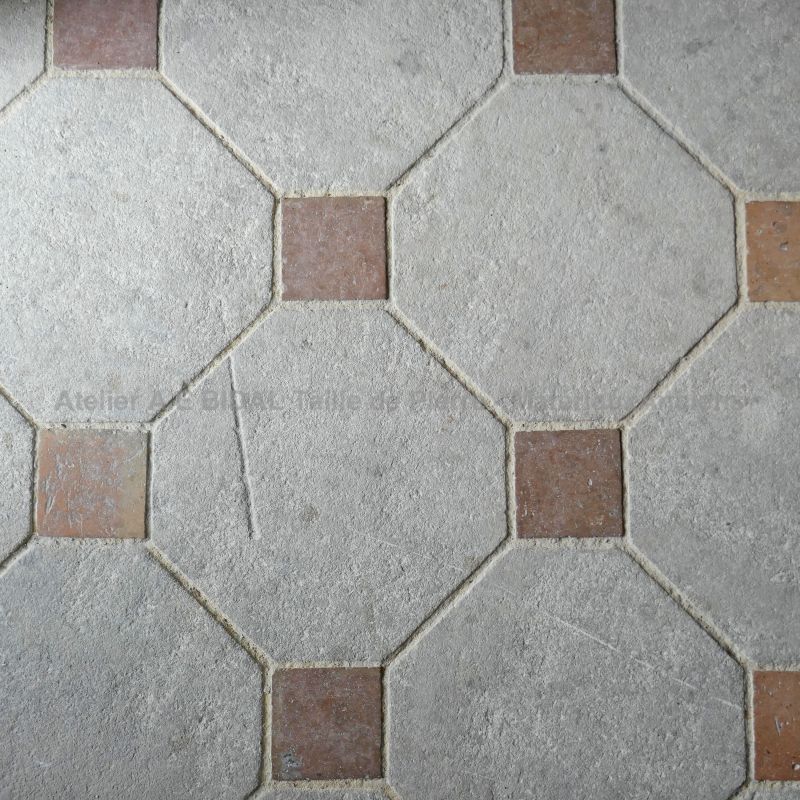 Stone flooring by Atelier Alain BIDAL for indoors use