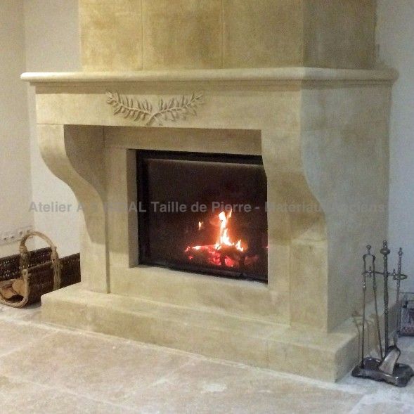 Alain Bidal also offers you some inserts for your stone fireplace !